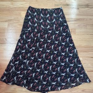Boden Skirt British Flag Print Size 2 (Petite)